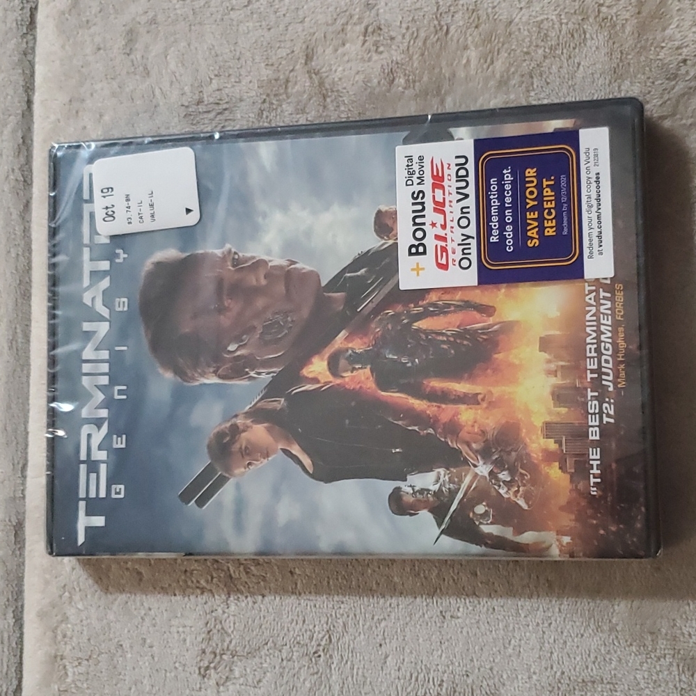 Terminator Genisys DVD